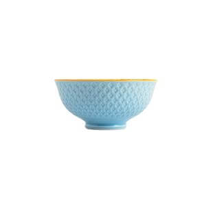 Kitchencraft Mikasa Nibble Bowl Blue Mosaic 12cm
